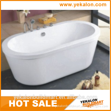 Yekalon classical bathtub TC-E759 free standing arcrylic tub